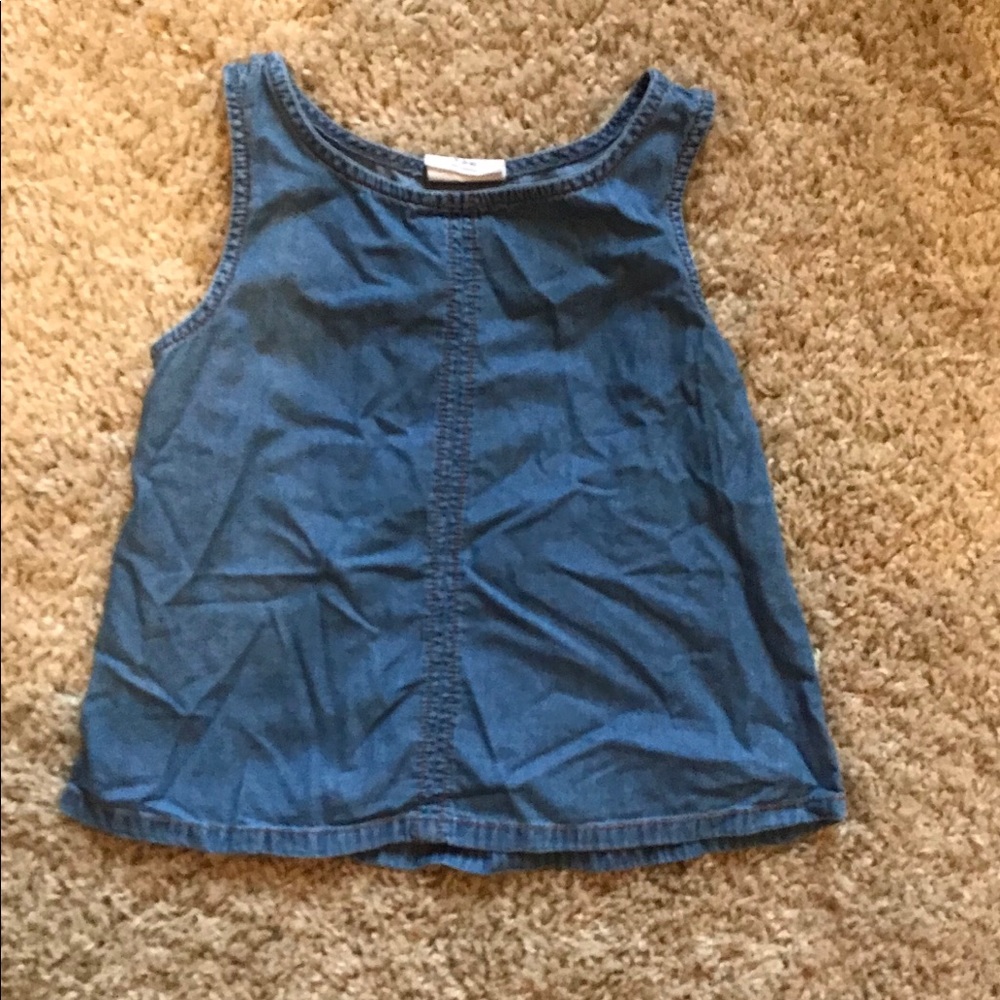 Girls denim top
